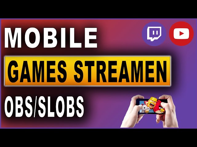 Mobile Games streamen mit OBS/Streamlabs OBS und Android