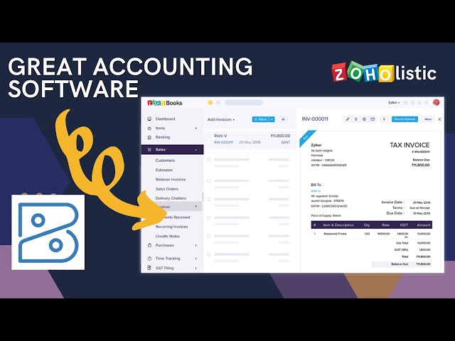 Great Online Accounting Software | Zoho Books Introduction