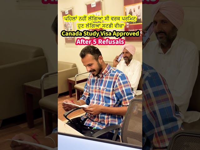 Canada Study visa update I visa after 5 refusals I Baldeep Singh I canada study visa processing time