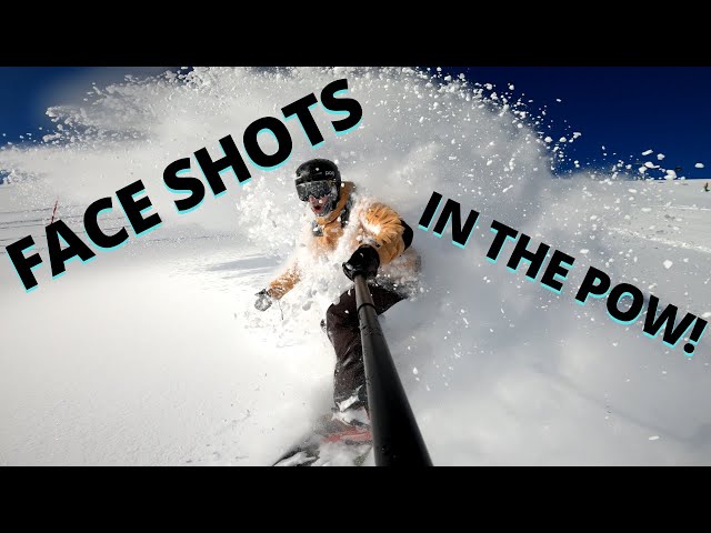 Advanced Snowboarding Tips -  How to get face shots in the POWDER!