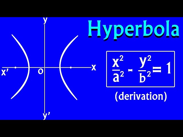 Equation Of Hyperbola - derivation
