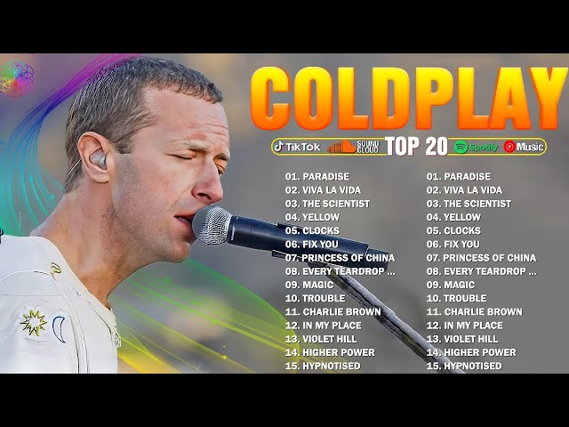 Coldplay Full Album - Coldplay Best Songs Playlist 2024 - | Yellow, Paradise, Fix You, The Scientist