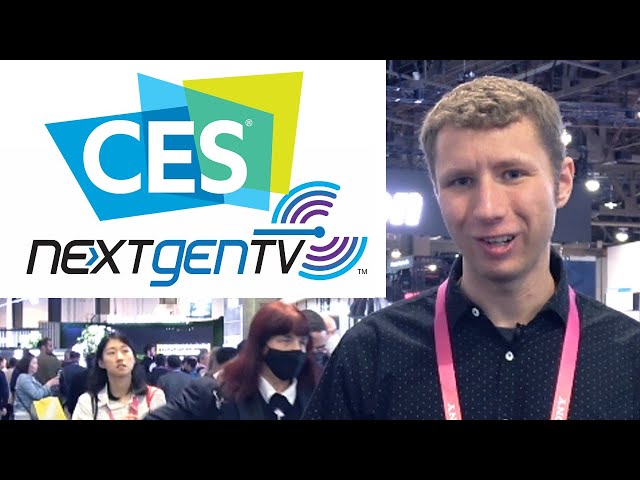 CES 2023 - New ATSC 3.0 and Antenna Tech + 4K HDR Broadcasts