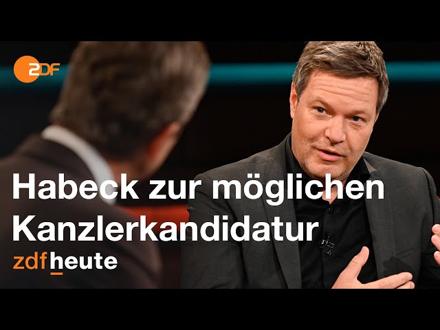 Robert Habeck zur möglichen Kanzlerkandidatur | Markus Lanz vom 24. November 2020