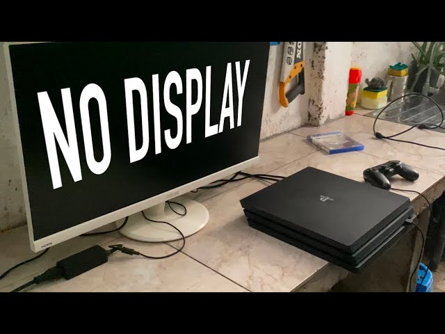 PS4 Pro No Display issue!