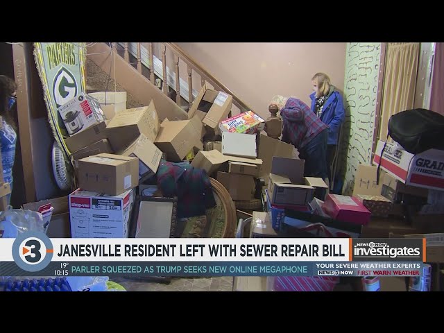News 3 Now Investigates after Janesville resident left with sewer repair bill