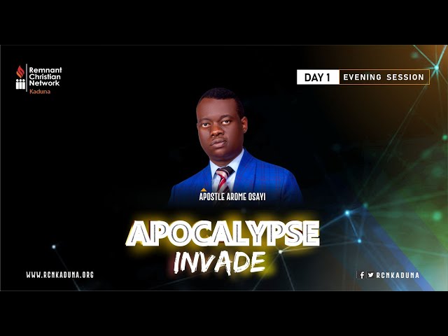 APOSTLE AROME OSAYI || APOCALYPSE 2020 || RCN KADUNA || DAY 1  || 11TH DECEMBER, 2020