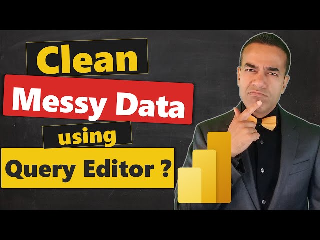 How to Clean 🧹 Messy Data using Power BI Query Editor? Example: Clean Names with Comma, Dash, Space