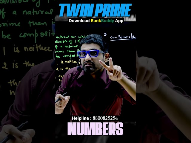 Twin Prime Numbers क्या होते हैं ? #shorts #bhannatmaths #maths