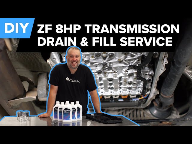 ZF 8-Speed Transmission Oil Change (BMW, Audi, VW, Dodge, Land Rover, Toyota, & More)