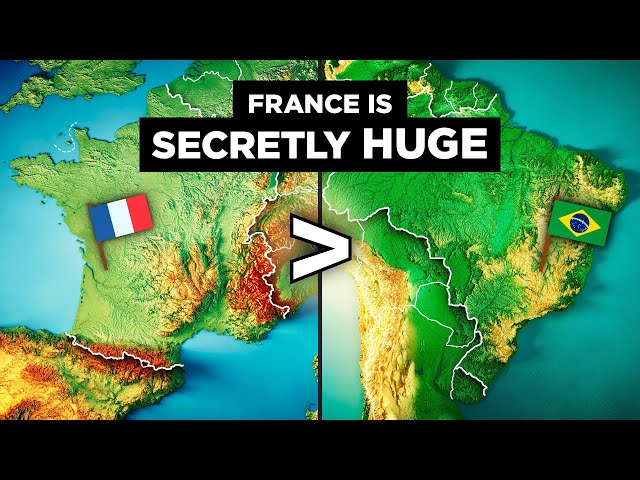 Why France is Secretly the World's 5th Biggest Country