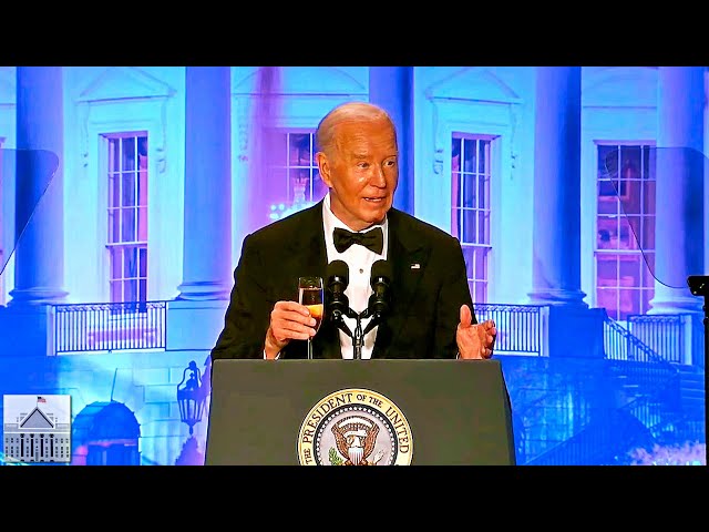 President Biden's HILARIOUS Speech at White House Correspondents' Dinner! (2024)