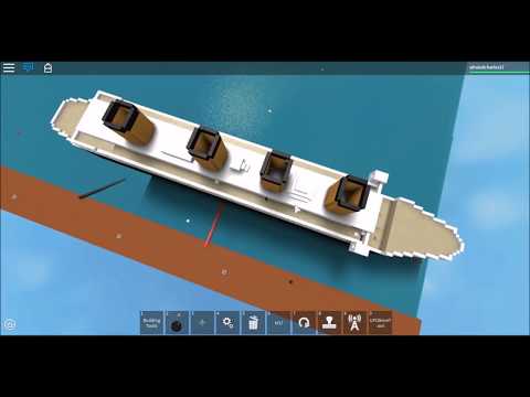 Roblox Titanic Building