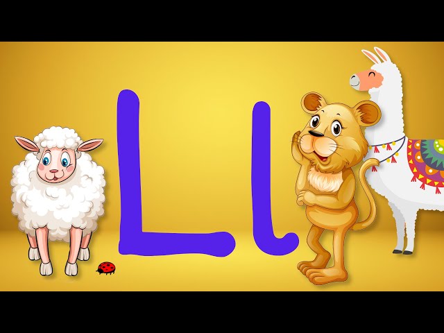Lea the Lioness Letter L Poem: Alphabet Videos for Kids - FreeSchool Early Birds