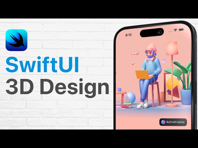 3D Content in iOS & visionOS apps with Spline (Xcode & SwiftUI)