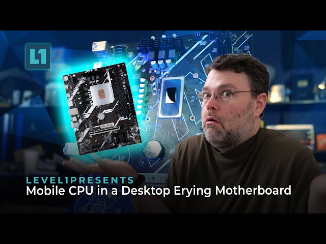 Mobile CPU in a Desktop Erying Motherboard