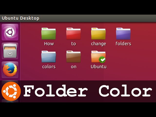 How To change Folder Color and Marker on Ubuntu and derivatives - Fast and Easy Tutorial