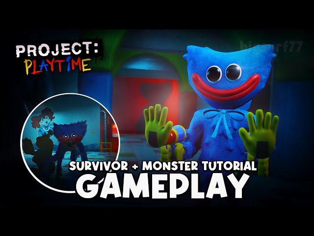 Project Playtime - Survivor and Monster Tutorial Gameplay (Full Playthrough)