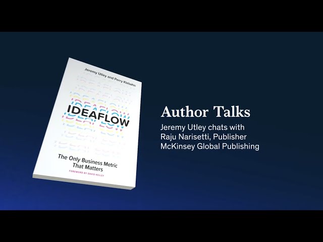 Author Talks: The simple way to get more great ideas