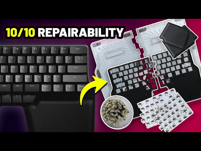 The easiest Keyboard to Disassemble!