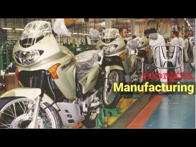 [How it's make] Honda Motorcycle Manufacturing in Italy