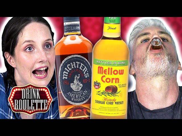Irish People Try Drink Roulette: American Whiskey Edition