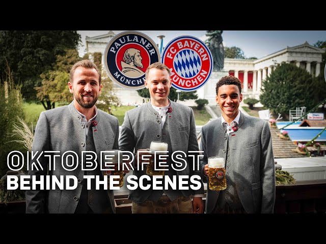 Der traditionelle Wiesn-Besuch des FC Bayern 🍻🥨 | Behind The Scenes