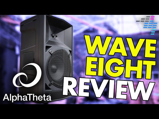 AlphaTheta Wave Eight Portable DJ Speaker Review - Wireless For The Masses!