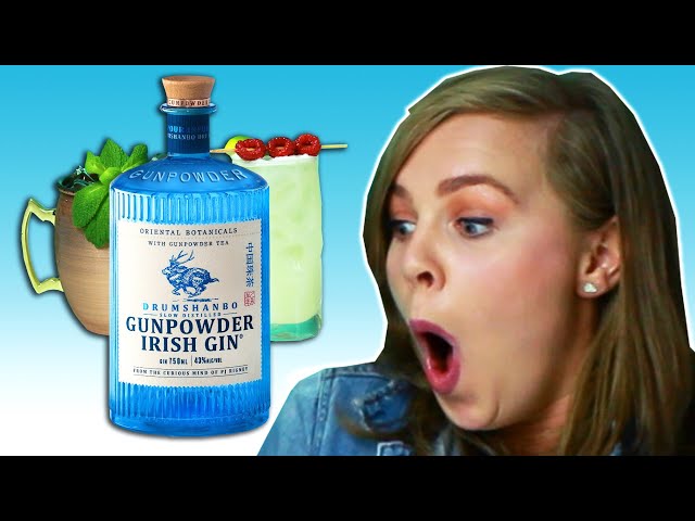 Irish People Try Gunpowder Gin Cocktails
