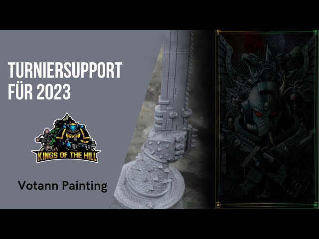 Community Support - Votann Painting - Schreibtisch aufgeräumt? haha nö..