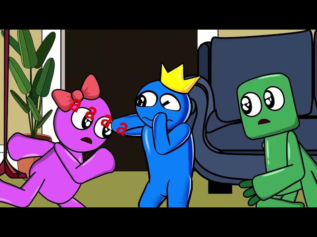 [Animation] Rainbow Friends Pink Brewing Cute Lover |💕 🌈Rainbow Friends's | SLIME CAT