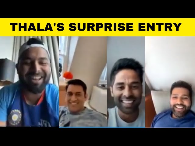 FULL VIDEO: Rishabh Pant Insta Live with Rohit Sharma, SKY & Yuzi Chahal| MS Dhoni surprise entry