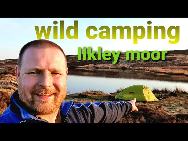 wild camping on Ilkley moors using the oex lynx ll tent ,