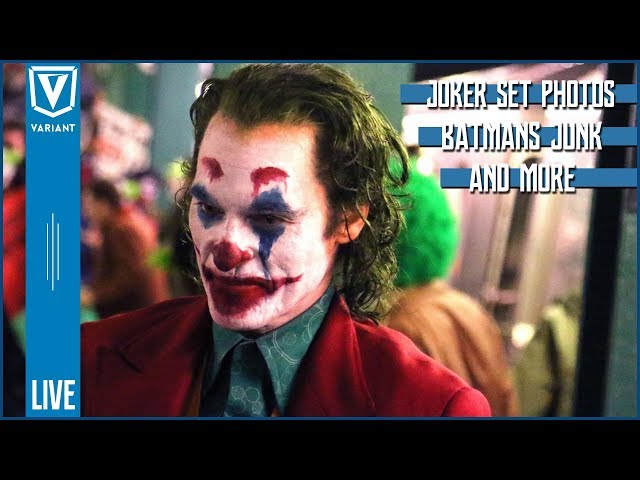 Variant LIVE: Joker Set Photos, Batman's Junk & More!