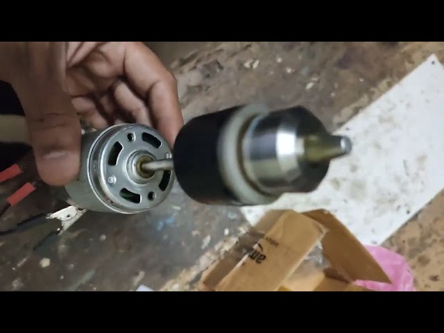 Drill Chuck Set Clamping Drill Chuck For Dc Motor | Diy Projects | DC Motor Ideas