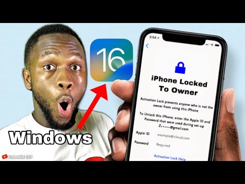 WINDOWS - New iCloud Bypass iOS 16 with Signal (HELLO SCREEN)