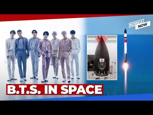 Sending 11 B.T.S. "members" into space!
