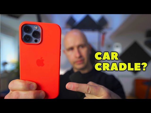 Can you use a phone in the car cradle?