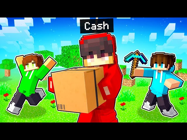 Cash JOINS Our Minecraft World!