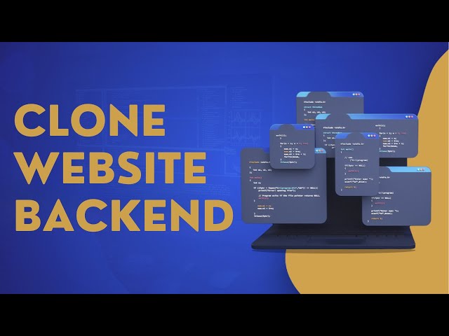 How to Clone a Website Backend With ClonewebX
