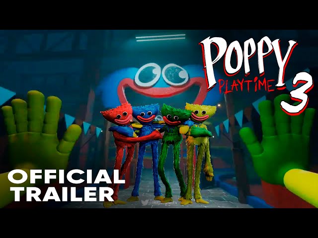 Poppy Playtime Chapter 3 – Official Trailer (HUGGY WUGGY'S BACK?)