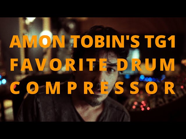 Amon Tobin Studio Tour: How I use compression for a drum break using the Chandler TG1