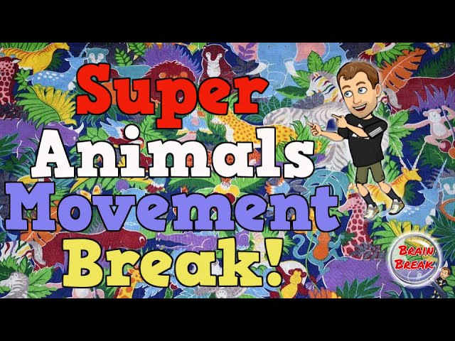 Super Animals Movement Break | Brain Break | Spot-It Fitness | Would You Rather?