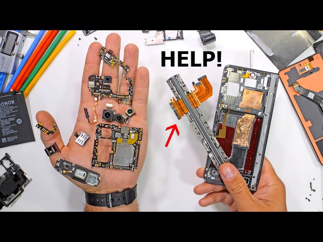 FINE! - I'll build my own Folding Phone! (Worlds Thinnest)