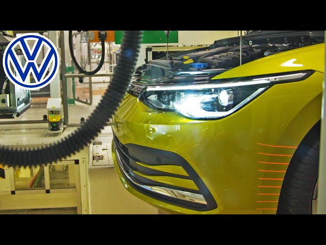 Volkswagen Golf 8 production in Germany, Wolfsburg