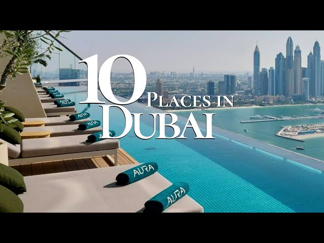 10 Most Beautiful Places to Visit in Dubai & Abu Dhabi  🇦🇪 | Dubai Travel Video