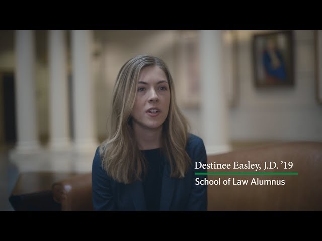 Equipped and Confident: Destinee Easley’s ’19 Regent LAW Experience