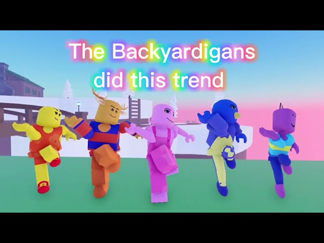 The Backyardigans did this trend
