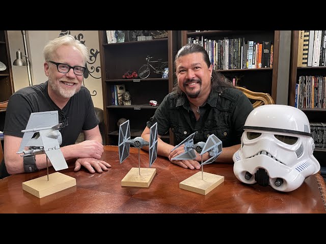 Adam Savage and Fon Davis Talk About Working on Star Wars!