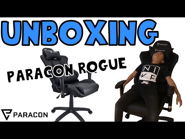 [Unboxing] Paracon Rogue gamer stol - Reklame